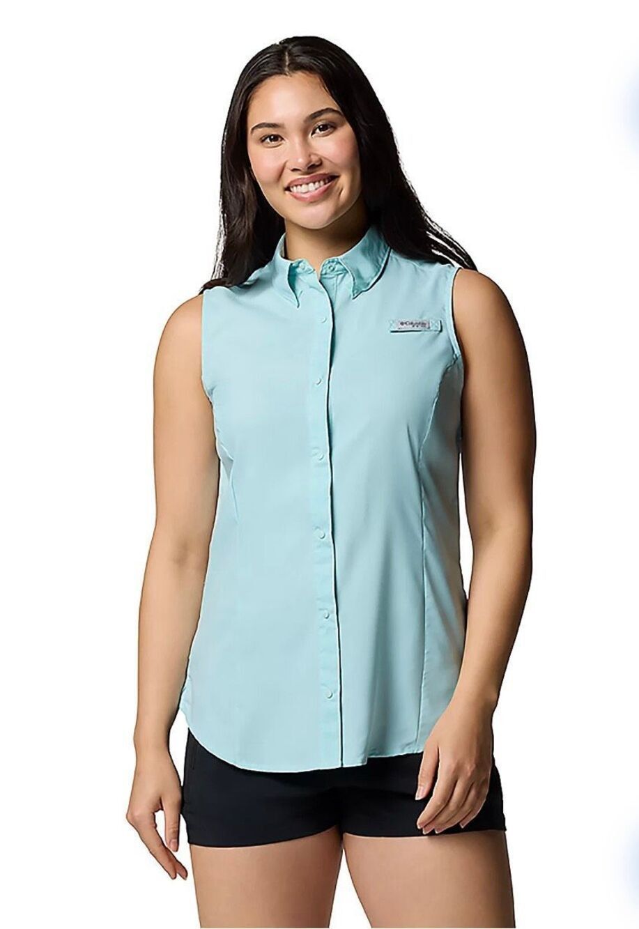 Columbia PFG Tamiami Sleeveless Shirt   Size M